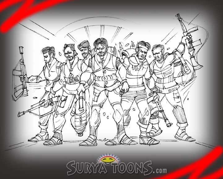 Suryatoons Sketches 27